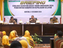 Evaluasi Kinerja dan Tantangan ke Depan, Bupati Basli Ali Adakan Briefing Akhir Tahun