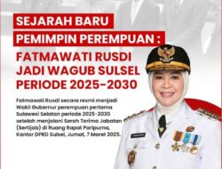 Fatmawati jadi wakil gubernur perempuan pertama di Sulsel