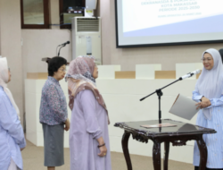Melinda Aksa Pimpin Gladi Pelantikan, Satukan Visi Pengurus TP PKK, Dekranasda, dan Pokja Bunda PAUD Makassar