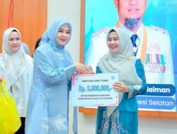 Wagub Sulsel Fatmawati Rusdi Sumbangkan Gaji untuk Penanganan Stunting dan Anak Putus Sekolah