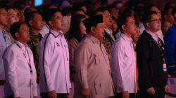 Kader PSI Nyanyikan Yel-yel ‘2 Periode’ Saat Prabowo Tiba di Kongres