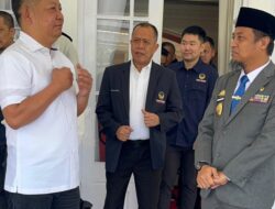 Jelang Rakernas Nasdem di Makassar, Rusdi Masse Silaturahmi dengan Gubernur Sulsel