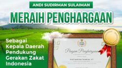 Baznas Apresiasi Gubernur Sulsel Lewat Anugerah Kepala Daerah Pendukung Gerakan Zakat