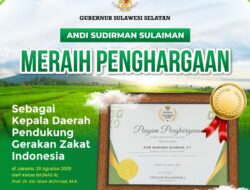 Baznas Apresiasi Gubernur Sulsel Lewat Anugerah Kepala Daerah Pendukung Gerakan Zakat