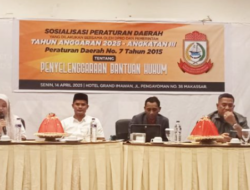 Adi Akbar Sosialisasikan Perda Bantuan Hukum No. 7/2015
