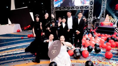 Perayaan Ulang Tahun Mewah di Makassar Viral, Video Hadiah Lamborghini Tembus 2 Juta Tontonan