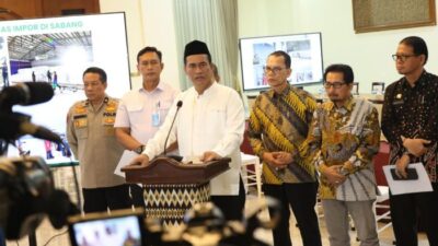 Segel 250 Ton Beras Ilegal, Mentan Amran Sudah Koordinasi dengan Gubernur Aceh