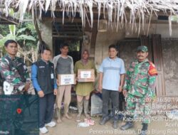 Jajaran Tim Itjen Kementan Salurkan Bantuan untuk Korban Bencana di Aceh Utara