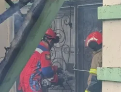 Petugas Damkarmat Makassar Berhasil Cegah Api Meluas di panakkukang