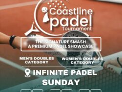 Daftarkan Tim Anda, Coastline Padel Tournament 2025 Dibuka Hingga 10 Desember 2025
