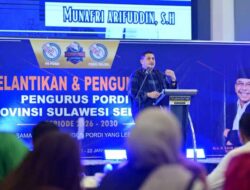 Sama-sama Kuning, Appi dan IAS Tetap Solid Satukan Komitmen Bangun Olahraga PORDI di Sulsel