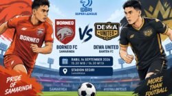 Live Score Borneo FC vs Dewa United: Pantau Skor dan Statistik Pertandingan